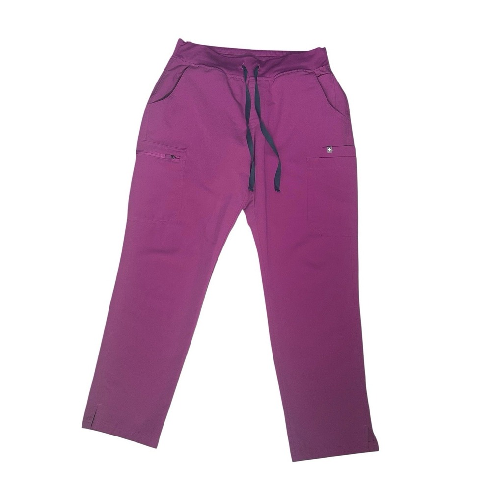 Figs Jogger Style Scrub Pant Shocking Pink Women's MP Technical Collect